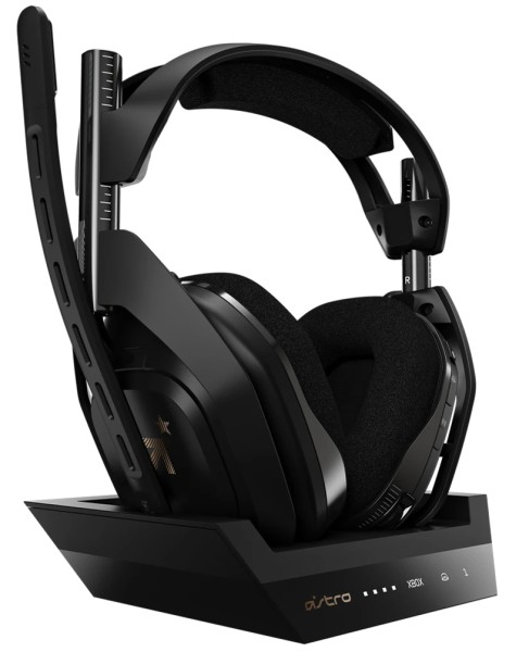 Logitech Astro A50 - Wireless Headset plus Basisstation - schwarz / grau - XBOX & PC / Laptop / MAC