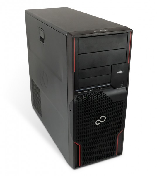 Fujitsu Celsius W520 Tower PC Computer - Intel Xeon-E3-1220 bis zu 4x 3,4 GHz