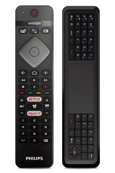 Philips TV Fernbedienung mit Tastatur & Sprachfunktion - YKF463-001